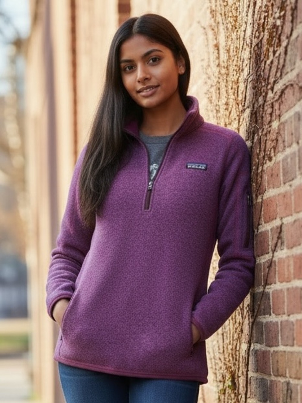 Patagonia Heather 1/4-Zip Fleece Pullover